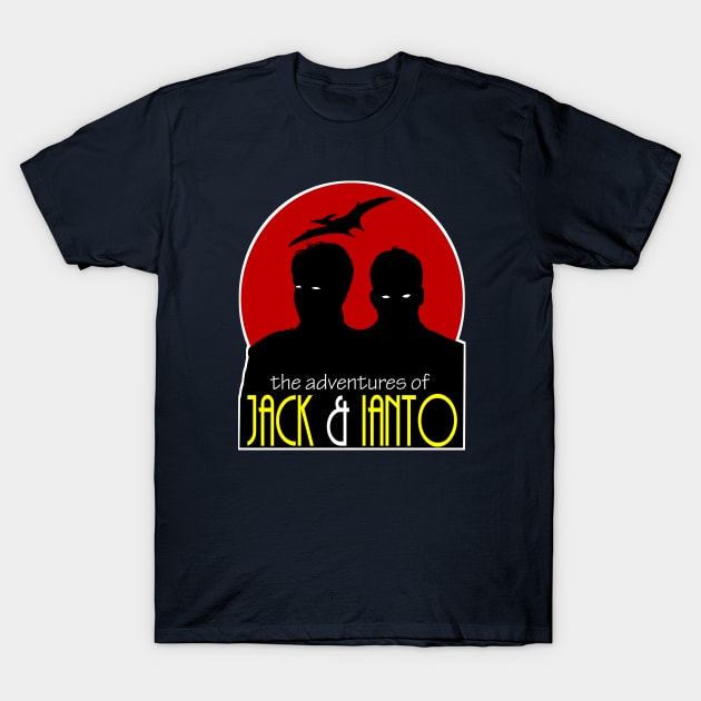 Adventures of Jack & Ianto T-Shirt by Magickal Vision: The Art of Jolie E. Bonnette